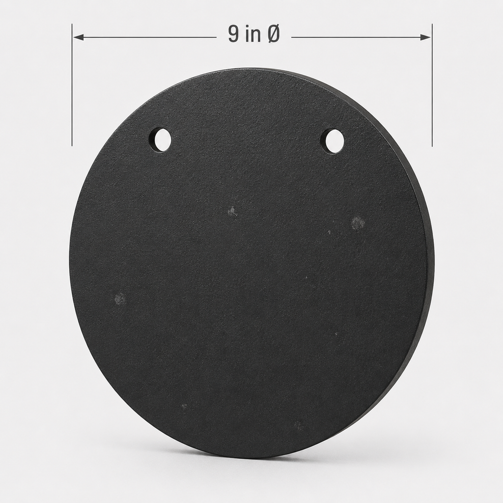 Circular Hanging Target AR500 1/4" Thick - 6"Ø